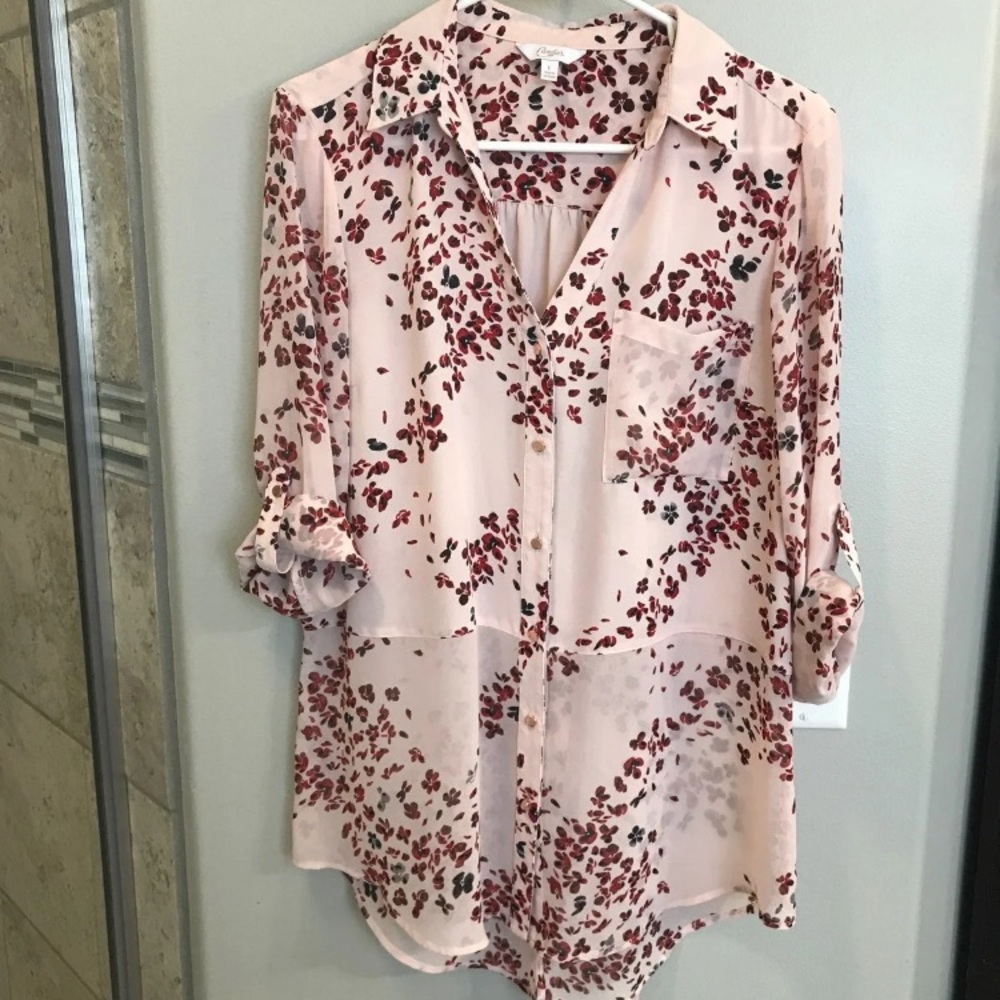 Candies sheer tunic top
